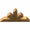 Ekena Millwork Richland Rough Sawn Timber Gable Bracket, Western Red Cedar, 48"W x 24"H x 6"D x 6"F, 12/12 Pitch GBW048X24X0606RIC00RWR - alternate 4